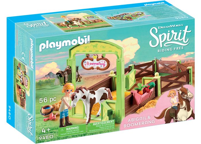 Artículo de Playmobil, Cuadra con Abigail & Boomerang